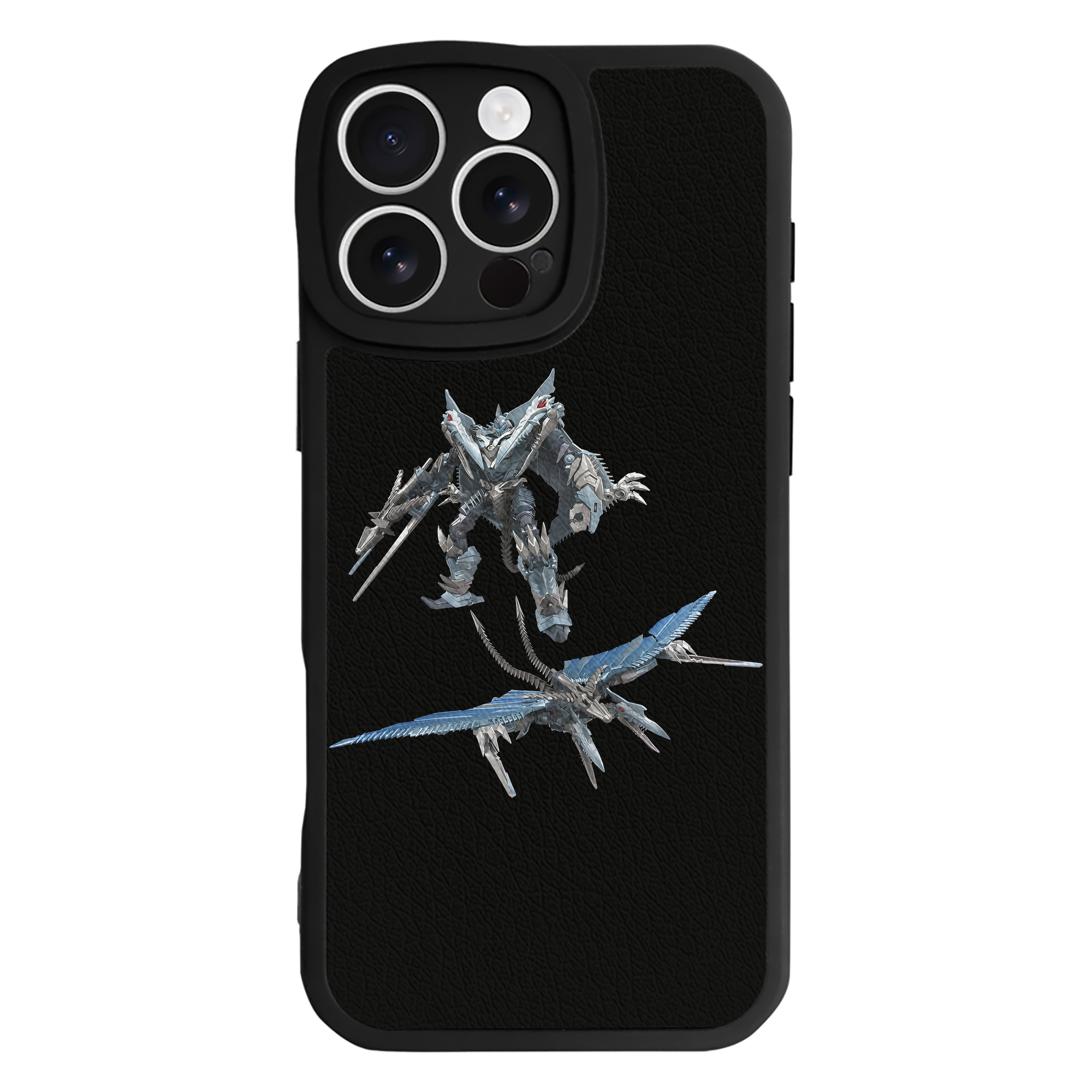 （画像用） Transformers トランスフォーマー 【iPhone 16シリーズ対応】シリコンスマホケース（レザー調） 材質：シリコン